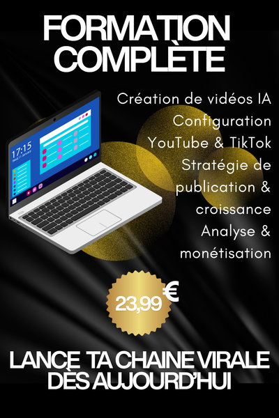 DEVIENT VIRAL — La formation pour créer tes vidéos IA virales et atteindre la monétisation